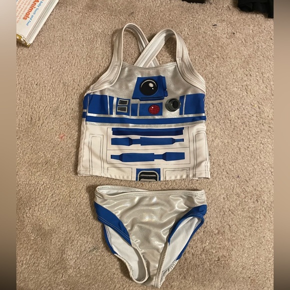 COPY - Toddler size 4 R2D2 two piece bathing suite - Picture 2 of 4